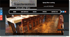 Desktop Screenshot of epoxytransformations.com