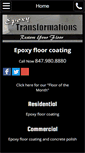 Mobile Screenshot of epoxytransformations.com