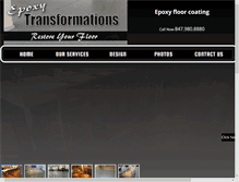 Tablet Screenshot of epoxytransformations.com